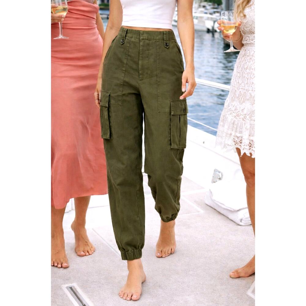 Zadig & Voltaire Pilote Cargo Pants Army Green 38 (8)